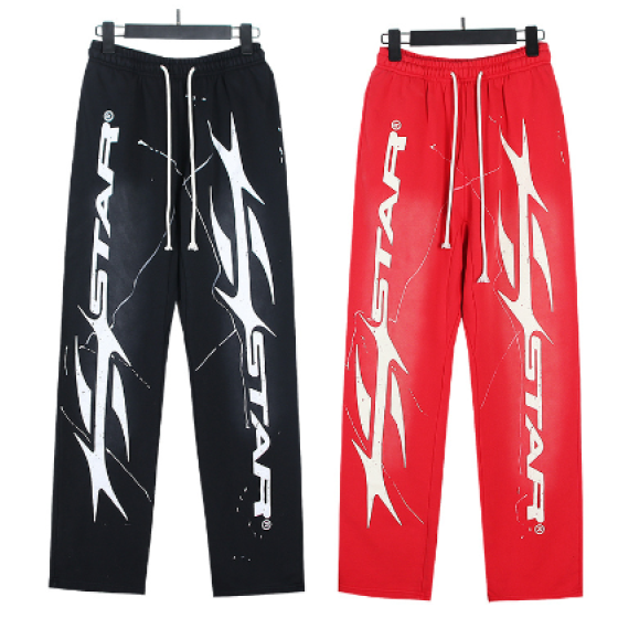 Hellstar Distressed Terry Cloth High Street Retro Sweatpants